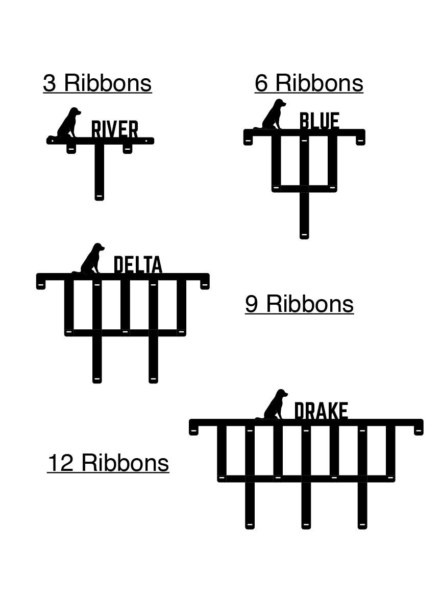Using Dog Ribbons For Display Dog Ribbon Display Ideas